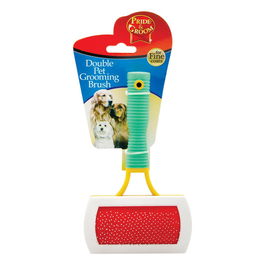 Double-Sided Pin Brush for Dogs